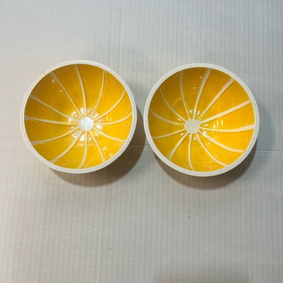 Yellow Citrus Bowl Set - fruit bowls - Picture 1 of 7